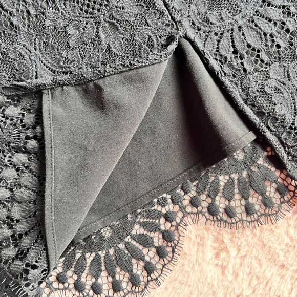 Bebe Black Lace Skirt - Picture 7 of 10